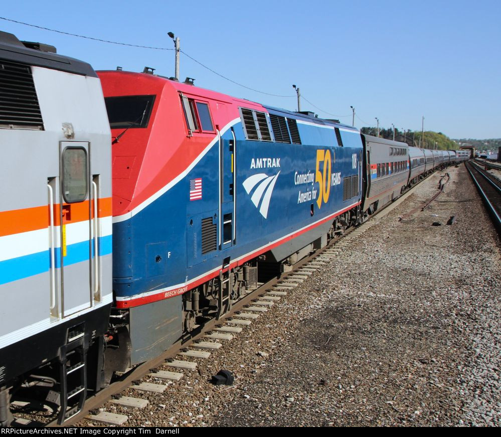 AMTK 108 on train 49